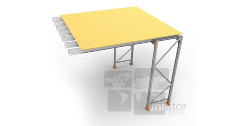 Mezzanine Rack Supported