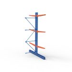 HEAVY DUTY POWDER COATED CANTILEVER RACK DOUBLE SIDED ADD-ON BAY
