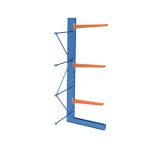 HEAVY DUTY POWDER COATED CANTILEVER RACK SINGLE SIDED ADD-ON BAY