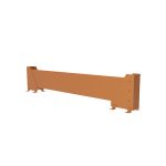 DOUBLE BAY PALLET RACK END PROTECTOR - 400MM H